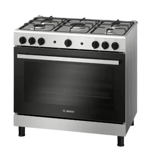 Fogão gás 90cm serie 2 forno gas inox